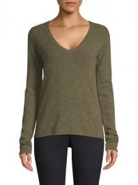 Cashmere V-Neck Sweater at Saks Fifth Avenue